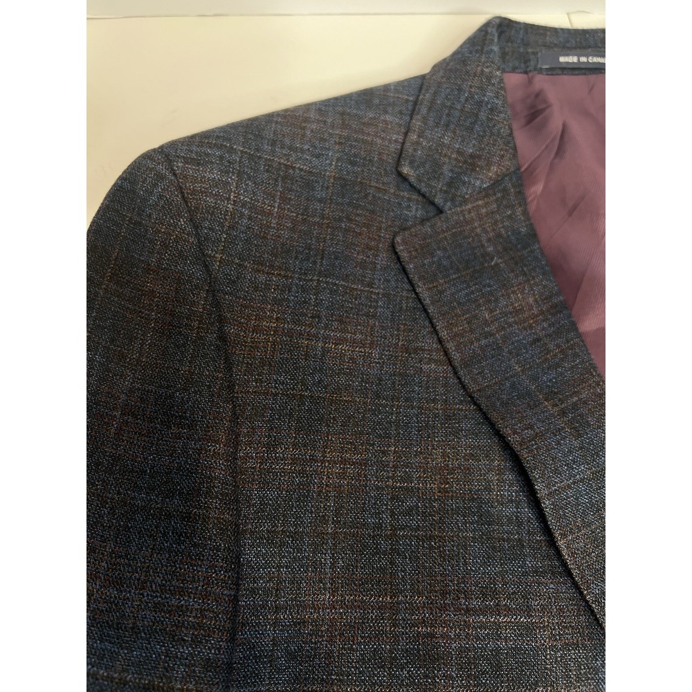 Daniel Cremieux Plaid Suit Jacket Sports Coat Mens 42R Canada Blazer‎